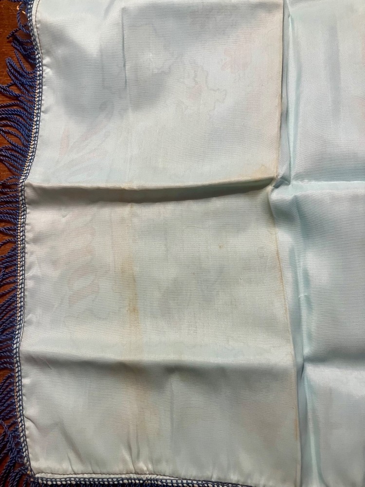 WWII Satin Pillowcase - FLORIDA - Beautifully done.