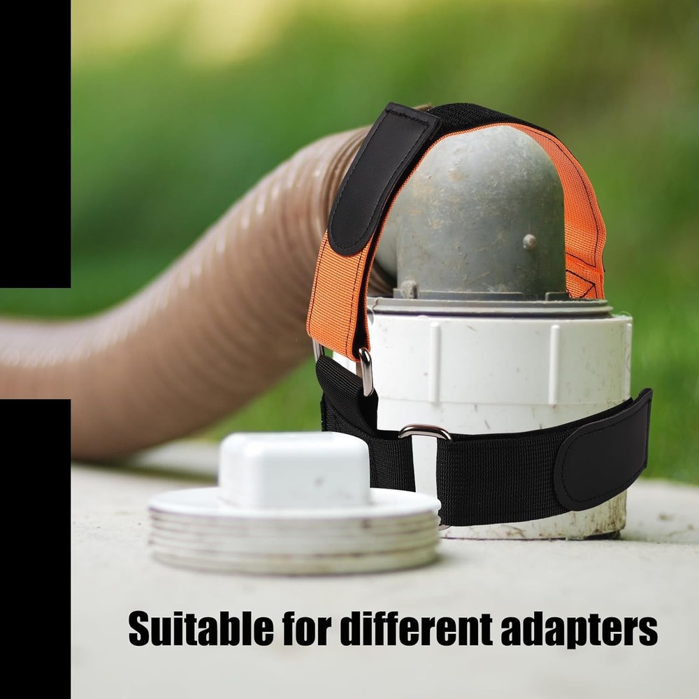 RV Hose Fastening Device, Magic Adhesive Styles Sewer Support...