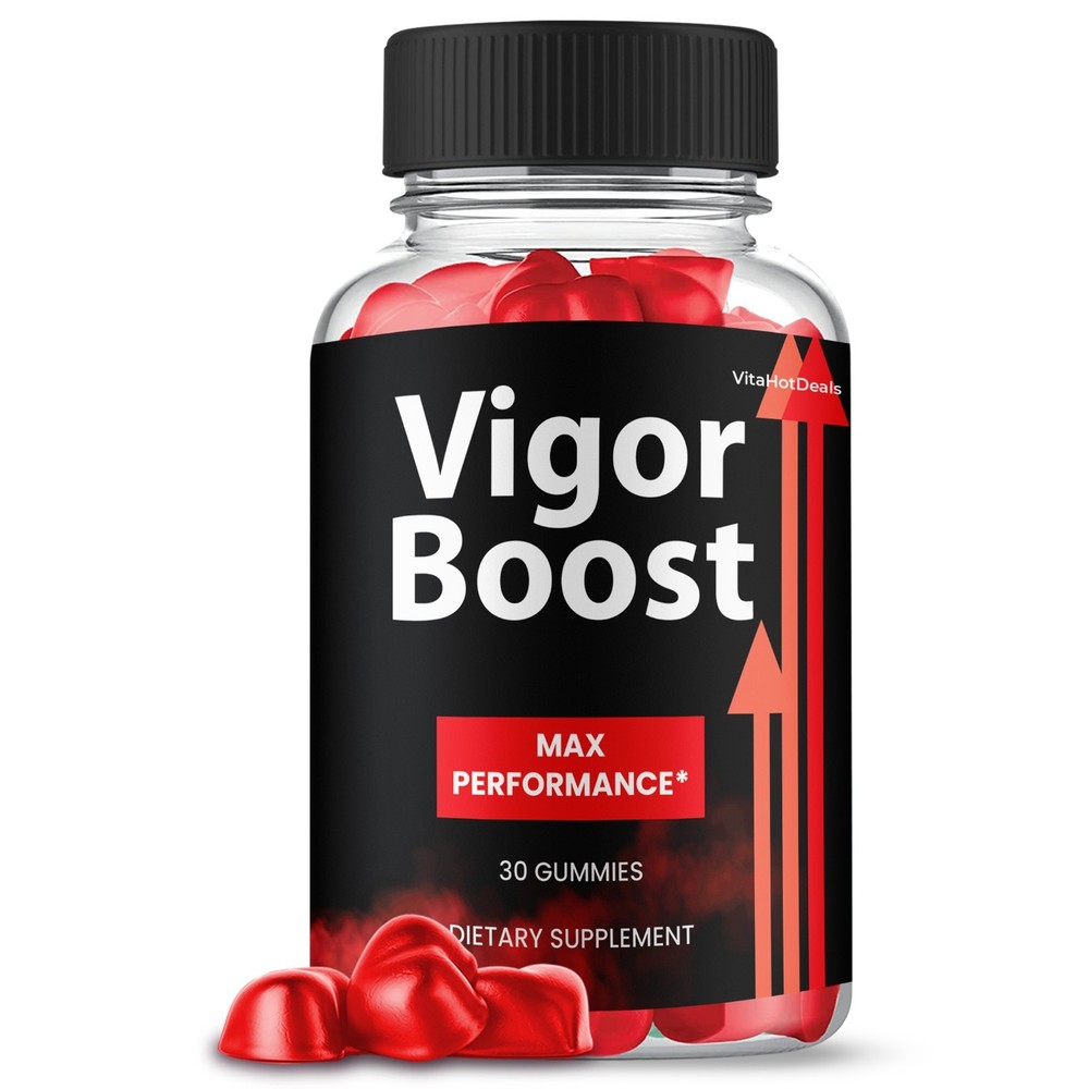 Vigor Boost Gummies,  Max Strength Formula, VigorBoost Supplement (1 pack)
