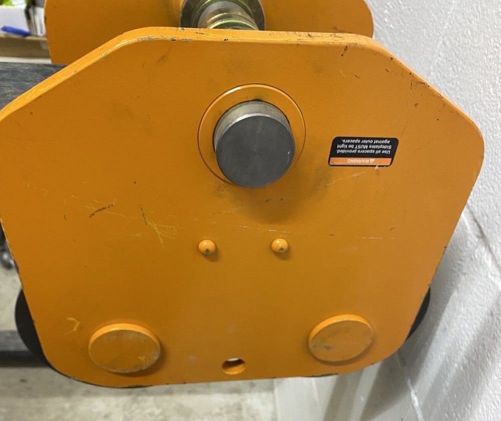 Harrington PT050 Hook-mount Trolly 5 Ton Capacity