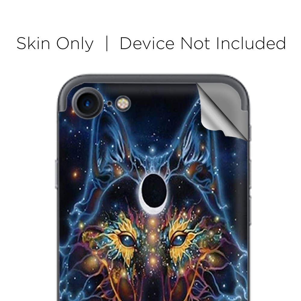 Apple iPhone 7 / 8 Skins Decal Wrap Wolf Dreamcatcher Color
