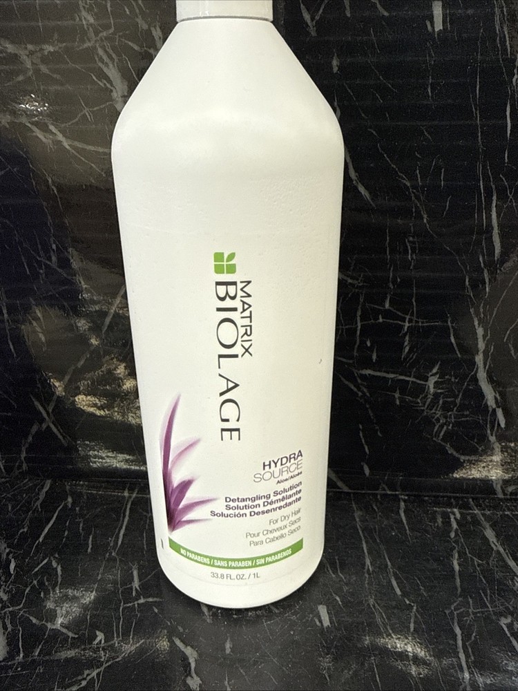 Matrix Biolage Hydra Source Detangling Solution - 33.8 fl oz NEW