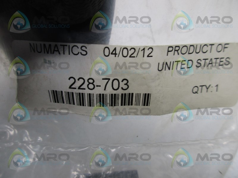 NUMATICS 228-703 SOLENOID COIL NSMP