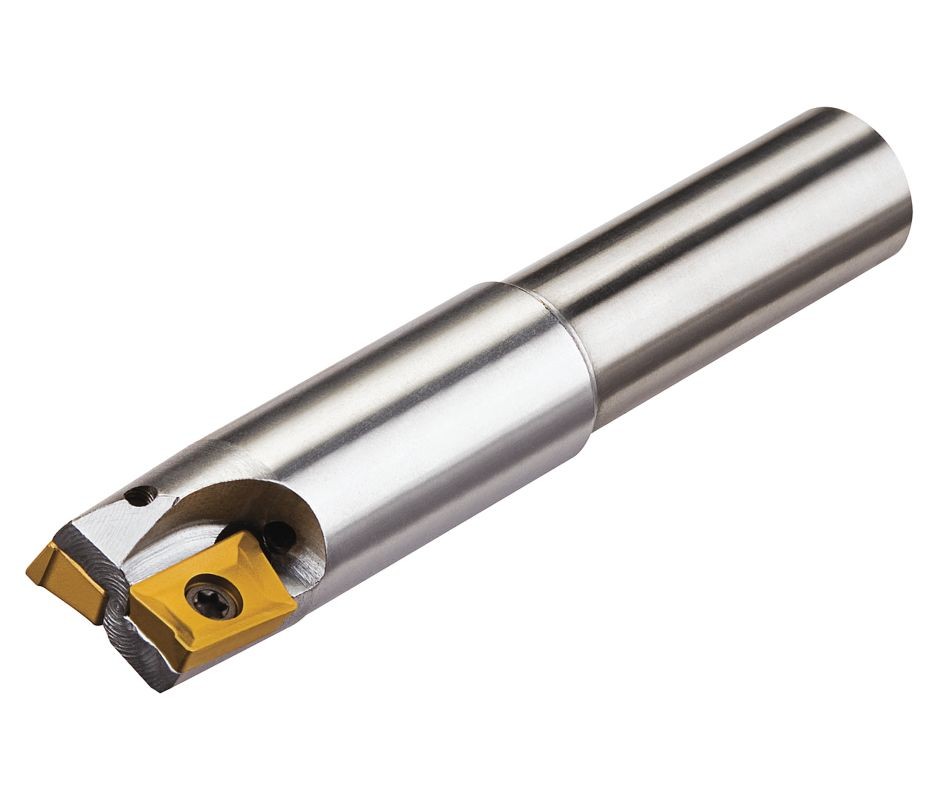 Micro 100 5/8" 2FL Indexable End Mill, Coolant, 30-1816