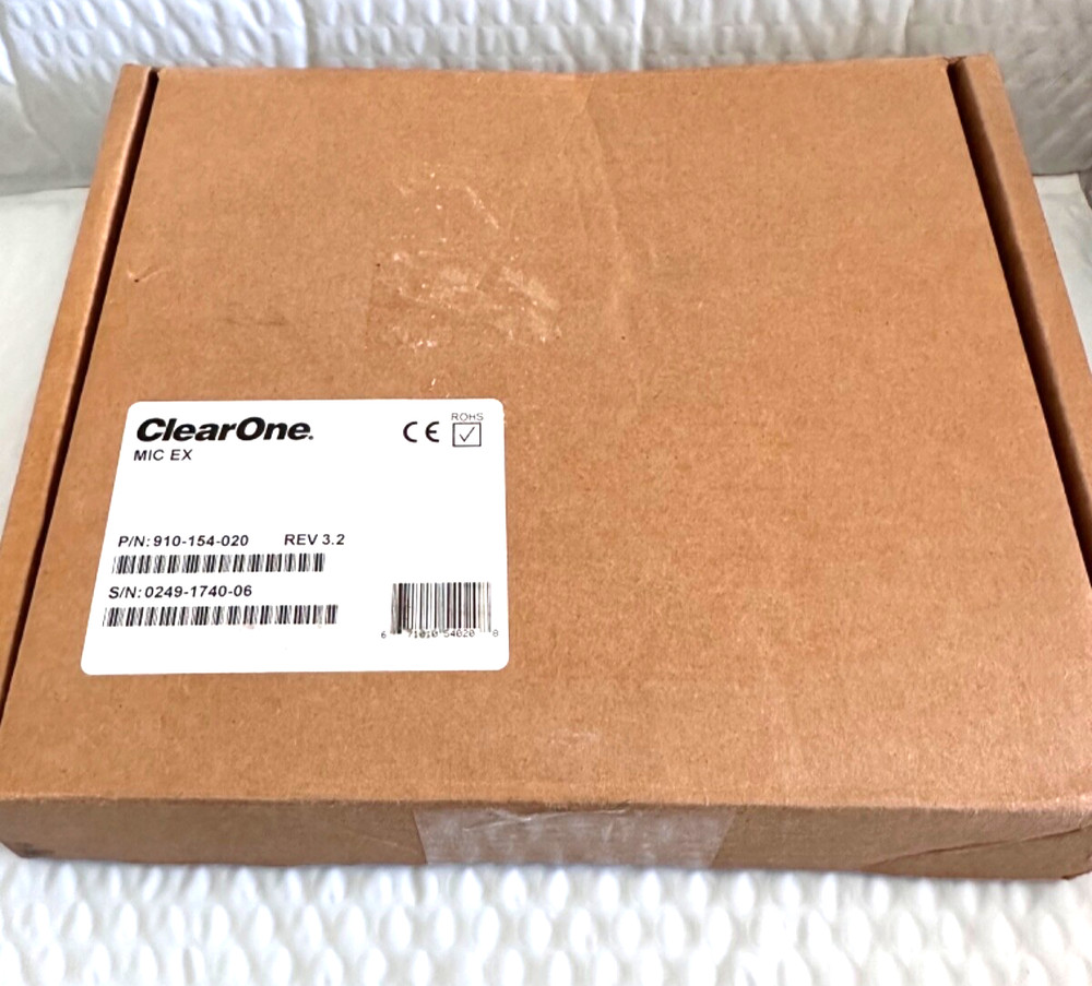 ClearOne INTERACT XLR Microphone Distribution Box - Black    NEW!!