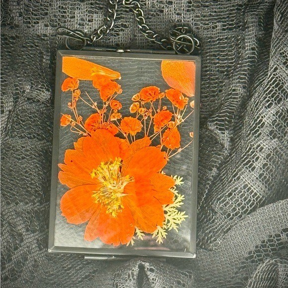 Handmade Dried floral window hanging