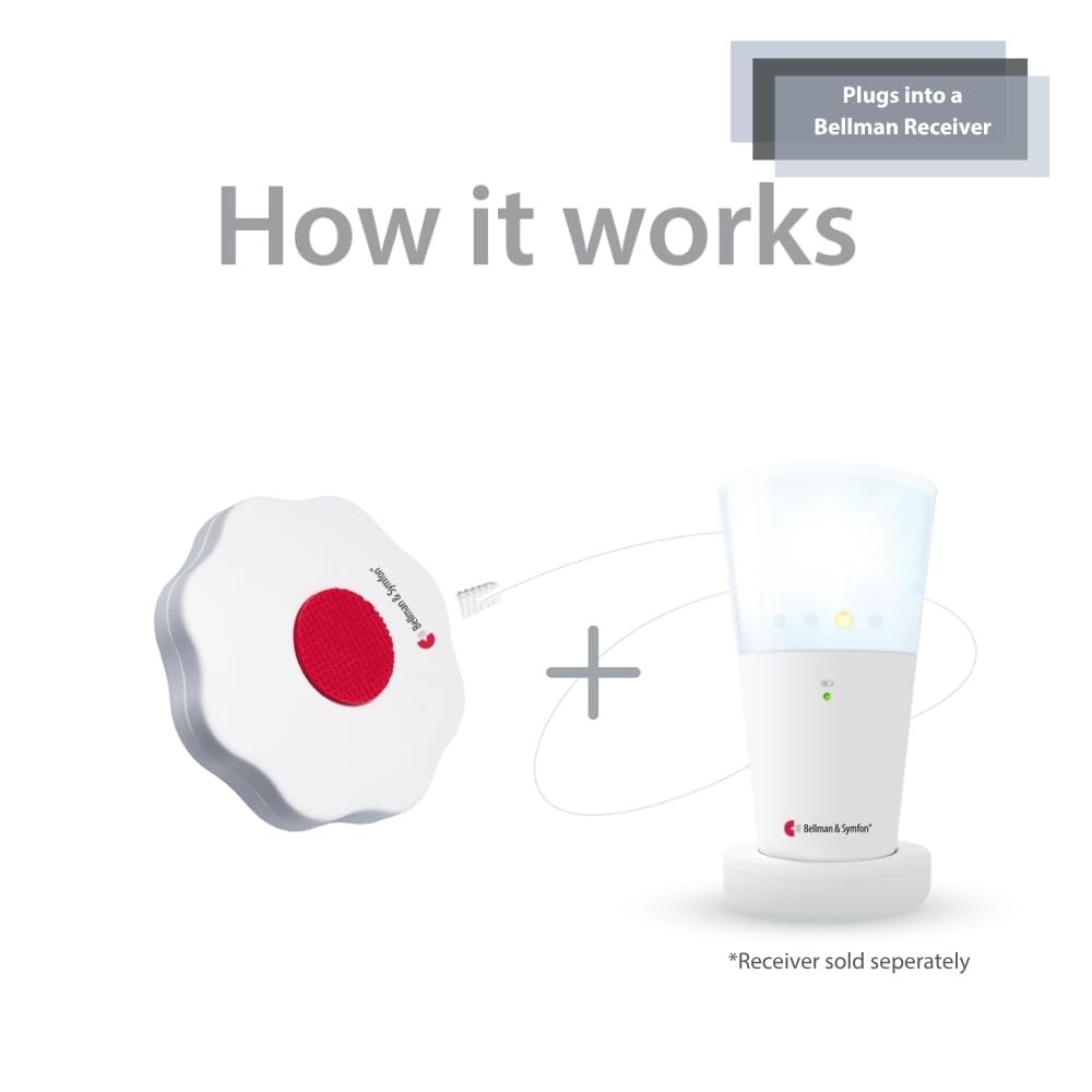 Bellman & Symfon Bed Shaker - Vibration Alert for Deaf Accessory,