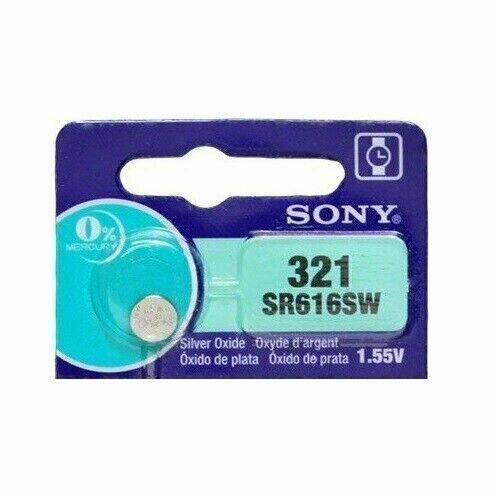 Sony 321 Silver Oxide Watch / Electronic Battery 4 Pcs