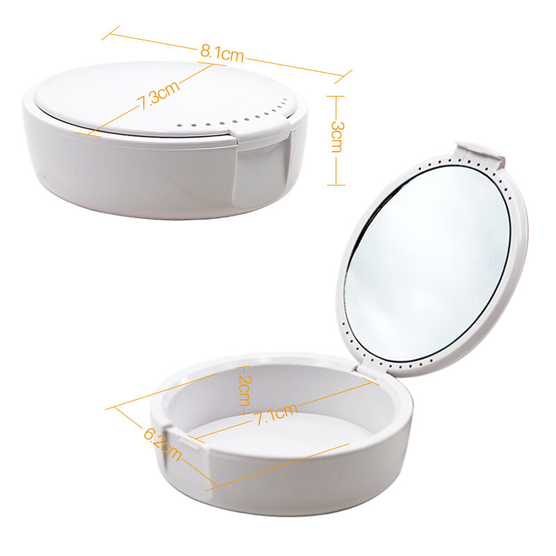 Dental Orthodontic Retainer Storage Boxes Mouthguard Container Case