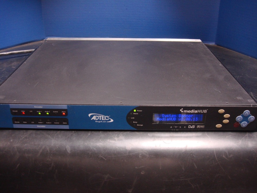 ADTEC DIGITAL MEDIA HUB SYSTEM BANNER V2.00.13 ATSC DVB