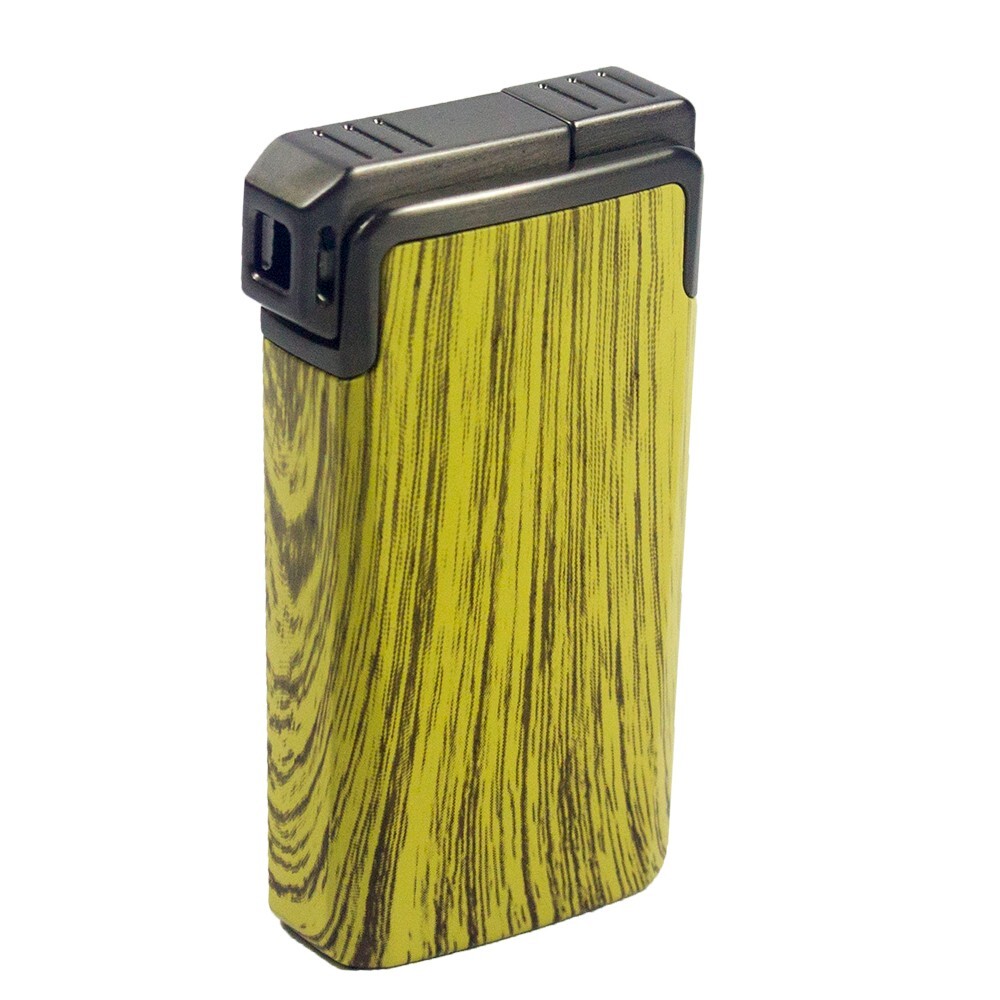 Ever Tech Dual-Flame Refillable Butane Lighter W/Side Flame and Top Jet Torch