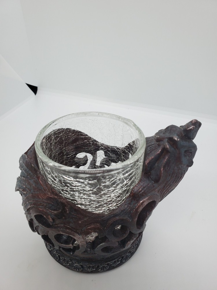 Three Rooster Incense Burner With Tray