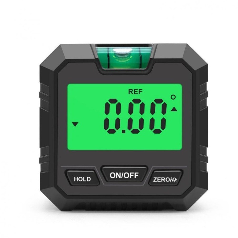 Magnetic Digital Protractor with Hold and Nought Functions for Accurate Use