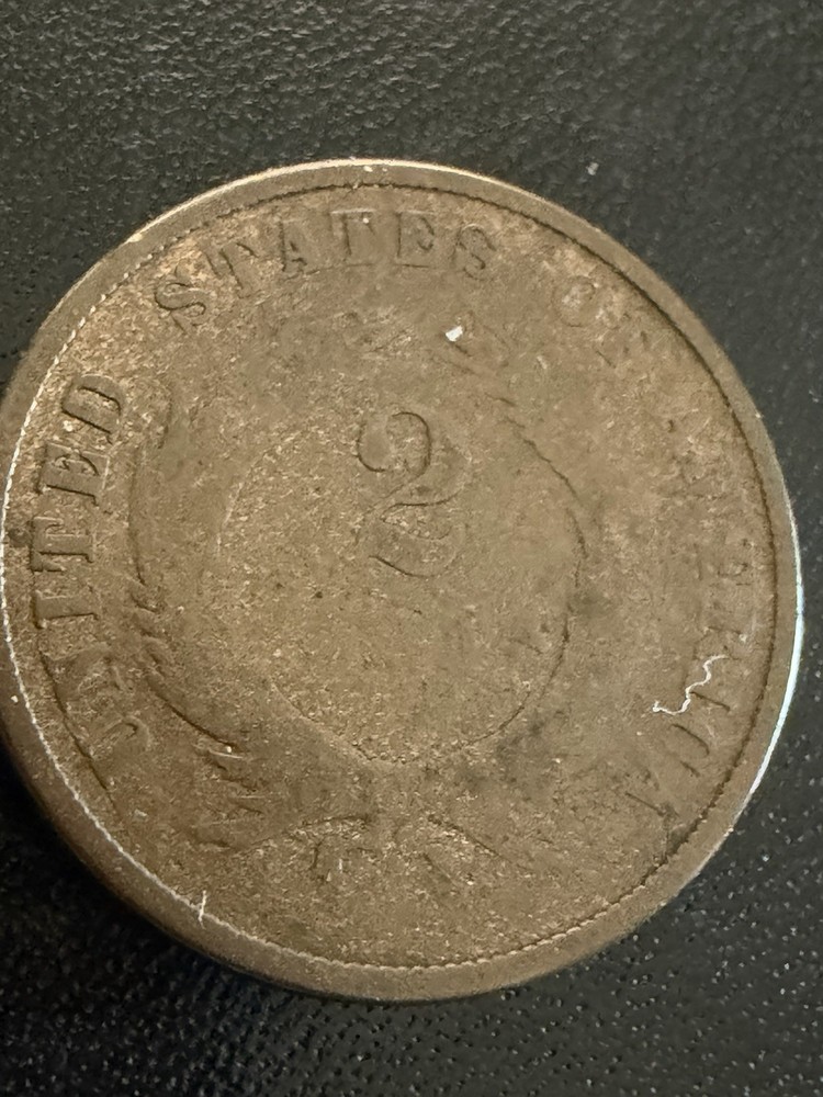 1872 Two 2 Cent Piece G