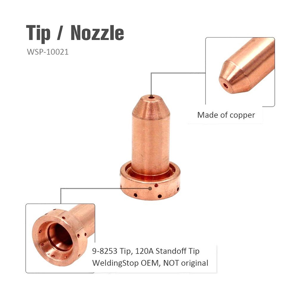 Nozzle Welding Tools 9-8253 Plasma Cutter Protective Torch Consumables