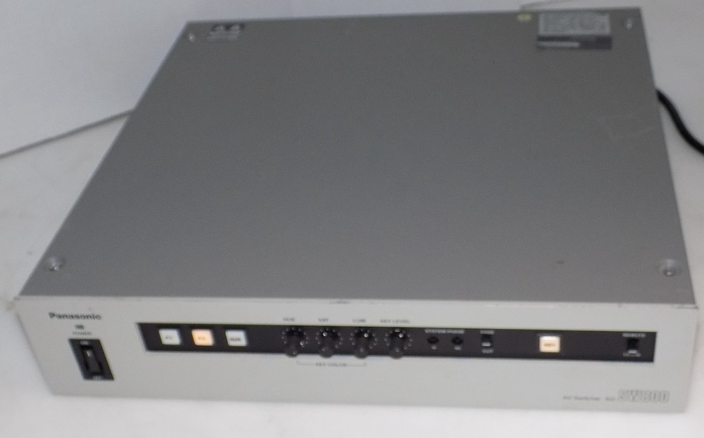 PANASONIC AG-SW800 BROADCAST & PROFESSIONAL AV LIVE SWITCHER