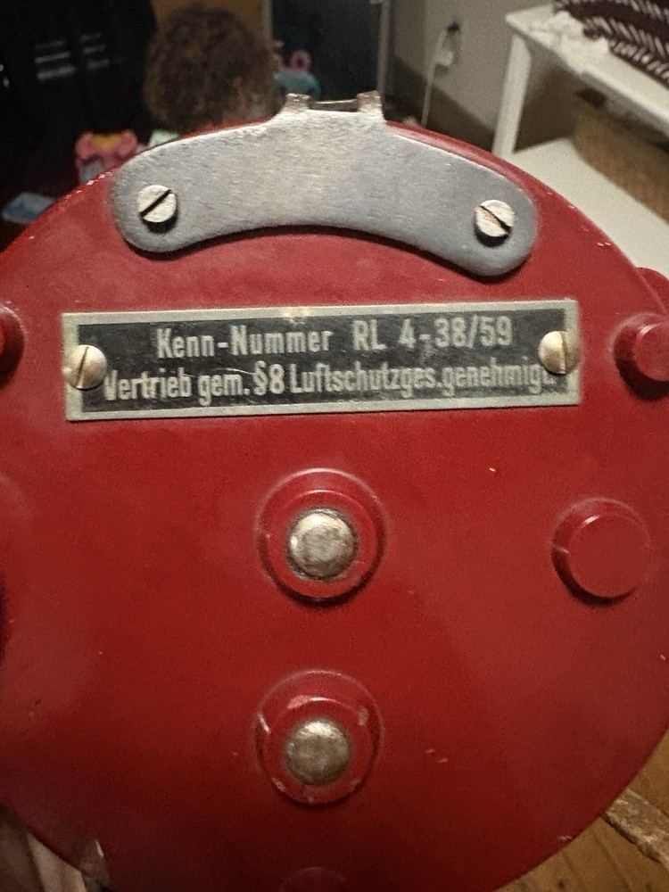 WWII German Shoulder Air Raid Siren