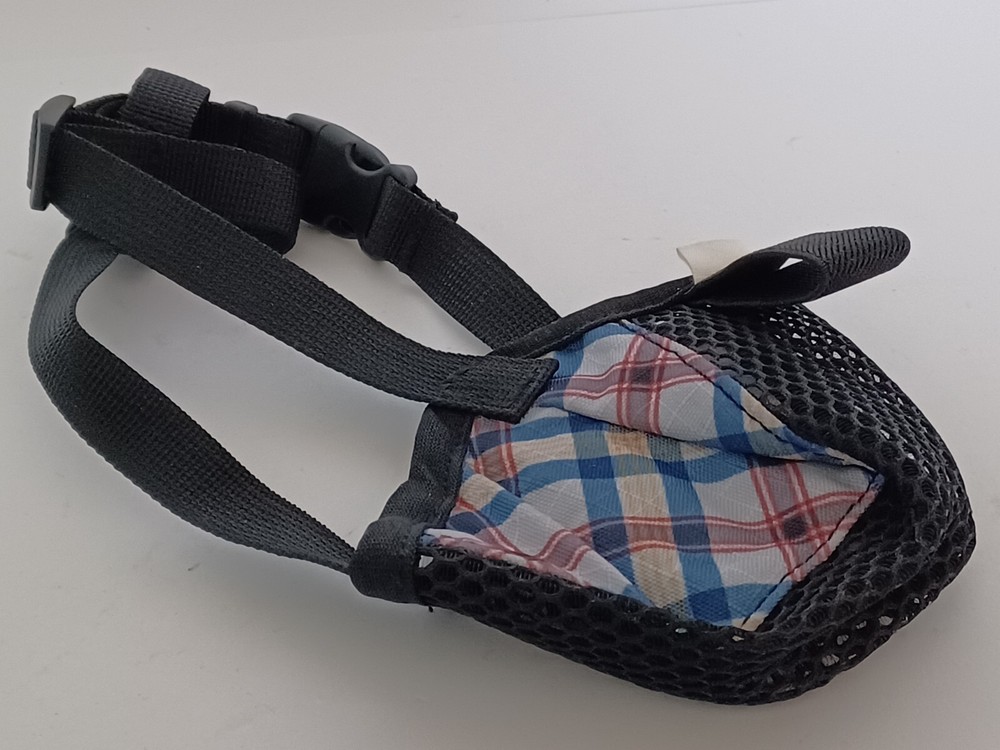 Starpetgo Soft Dog Muzzle Anti Biting Chewing Licking Size M