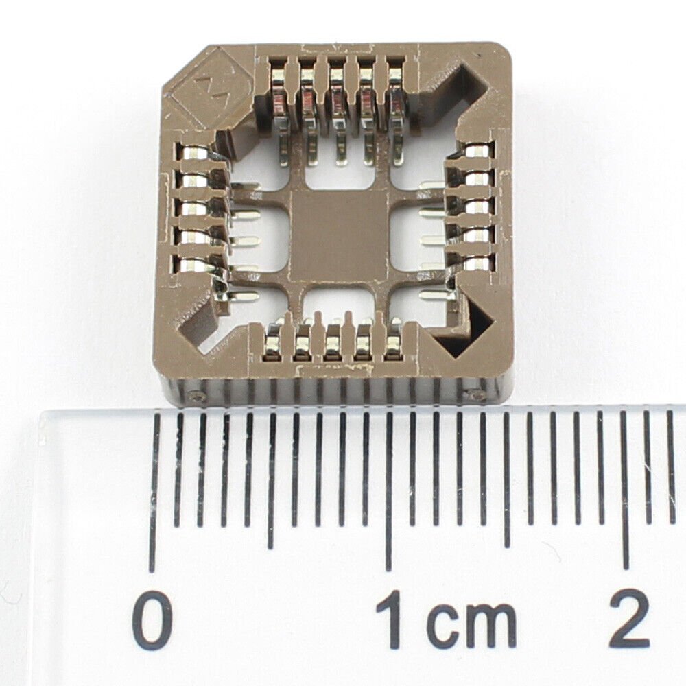 5Pcs PLCC 20 Pin SMT SMD Surface Mount IC Socket Adapter Converter Connector