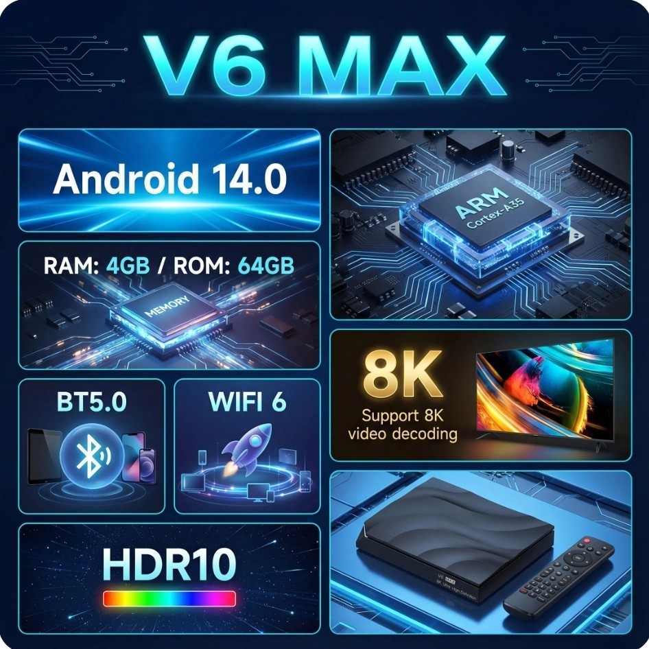 V6 MAX- Free Shipping