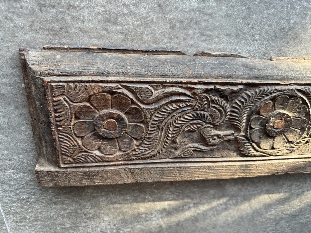 Antique Wall Wood Panel Vintage Decor
