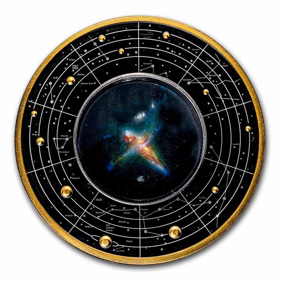 2024 Cameroon Silver Solar System: Galaxy Tinker Bell Triplet