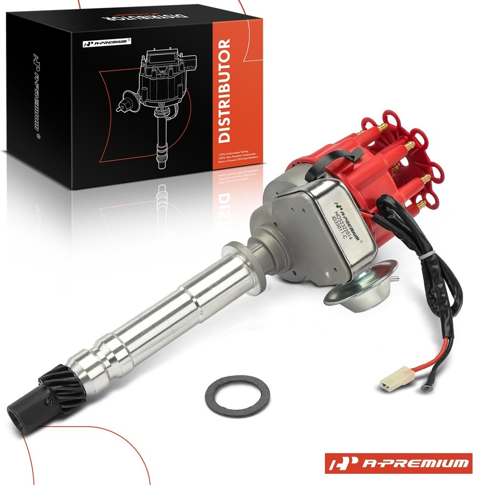 A-Premium Ignition Distributor w/ Cap & Rotor for Chevy SBC BBC 283 305 327 454