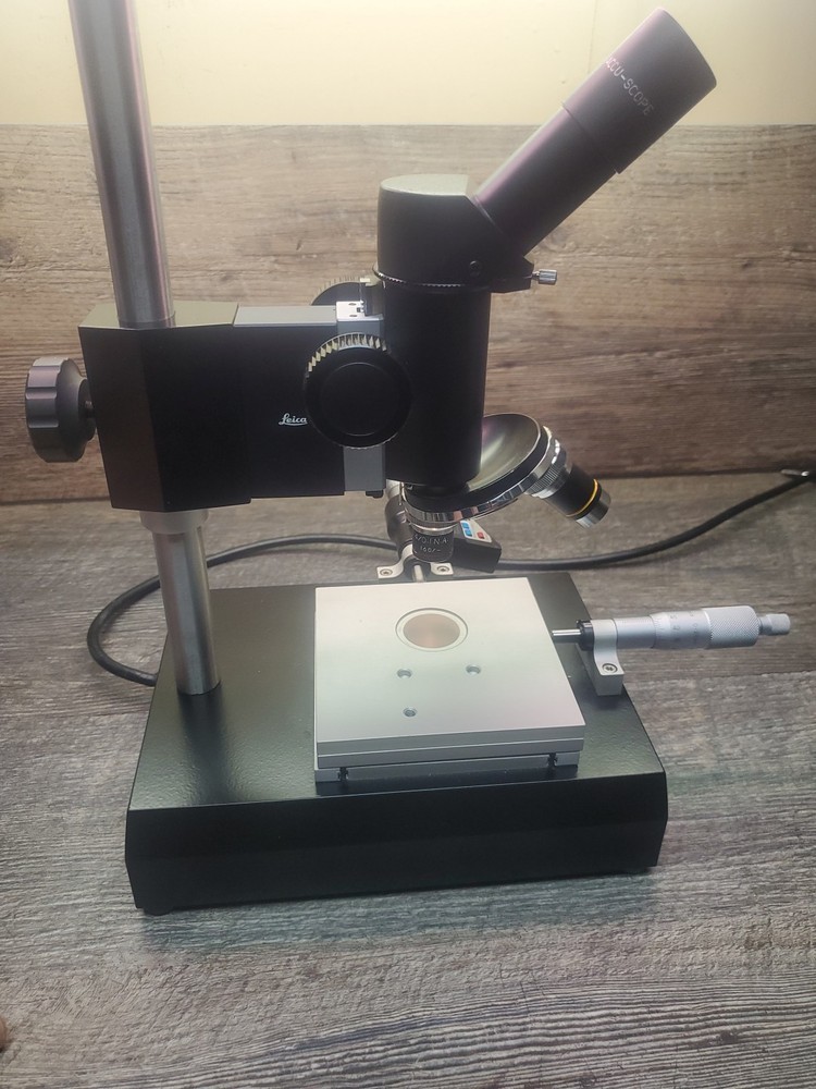 SONOGAGE Exactascope Calibration Microscope Leica