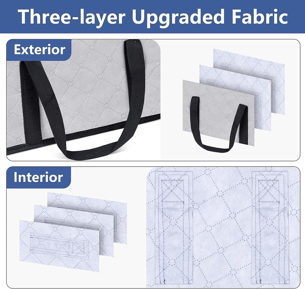 Baseball Cap Organizer with Clear View - Space Saving Storage Solution