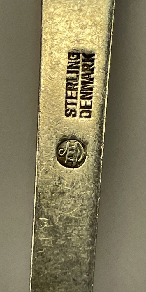 Sterling Silver Spoon Danmark Denmark - 4”