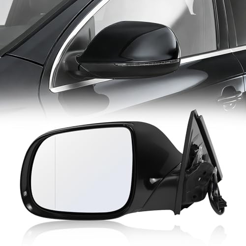 9 Pins Side Mirror Assembly Compatible with Audi Q5 2009 2010 Left Driver Side