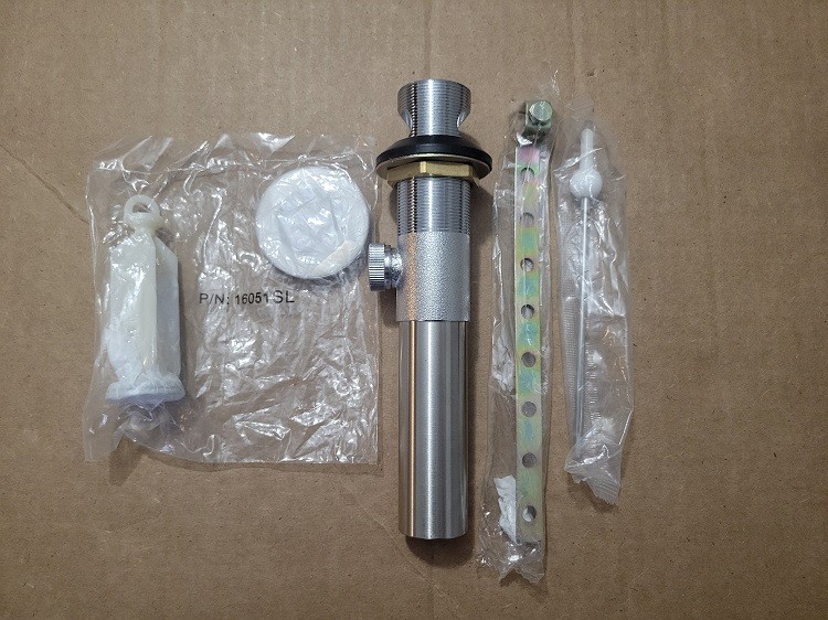 Moen 40030BN Pop Up Drain Assembly, Brushed Nickel
