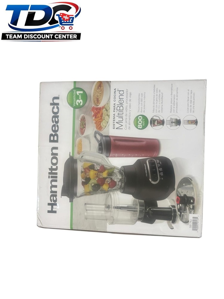 Kitchen System Blender Multiblend Fruit Juicer Shredder Cup Attachments Chopper