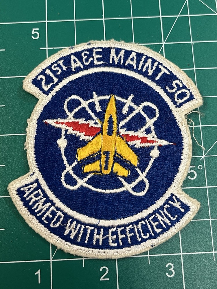 USAF Air Force 21st  Armament & Electronics Maintenance Squadron Patch
