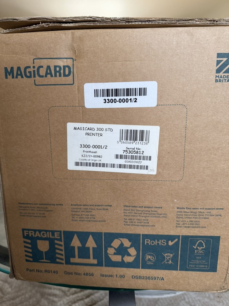 Magicard 300 ID Card Printer System OPEN BOX