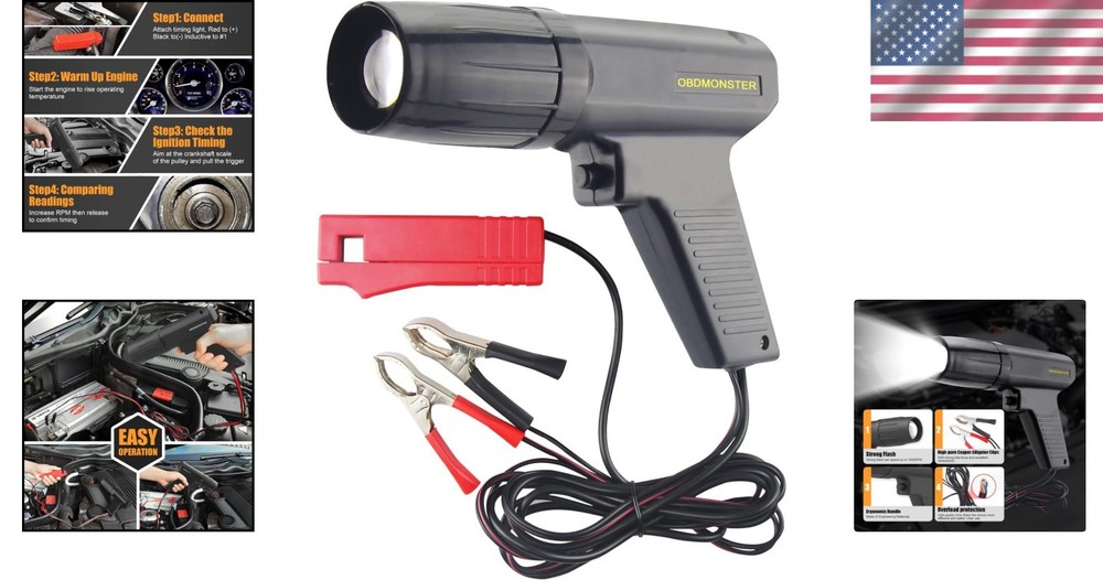 Professional Ignition Timing Light for Classic Vehicles=