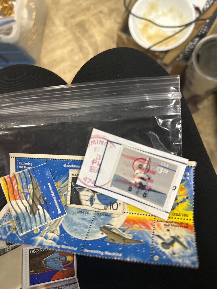 old space stamps