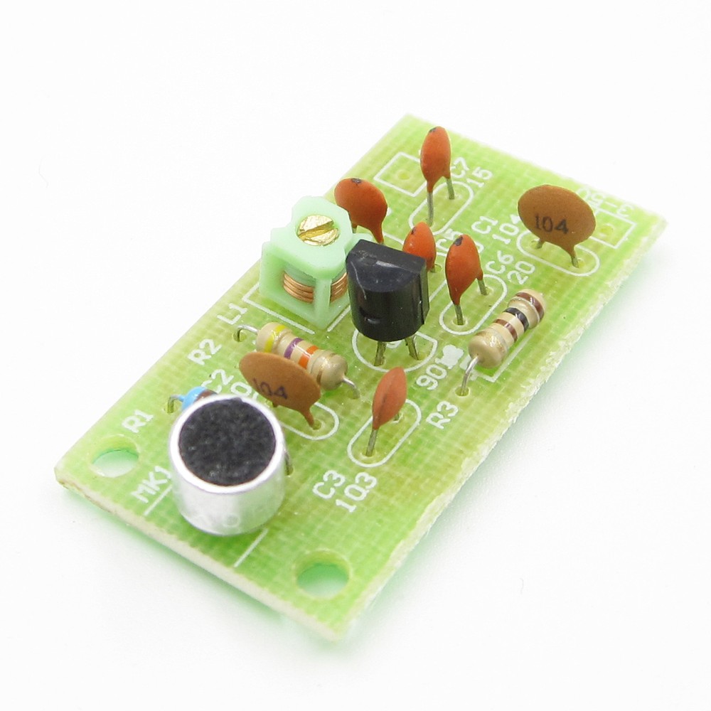 Mini Wireless Microphone Ham FM Wireless Radio Transmitter Module 3-5V 91-103MHz