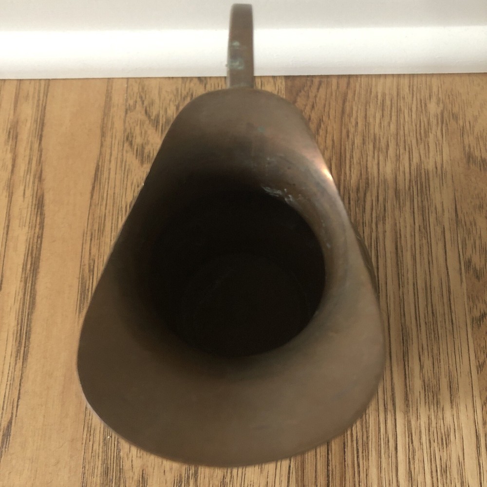 Turkish Copper Plated Etched Small Pitcher Creamer