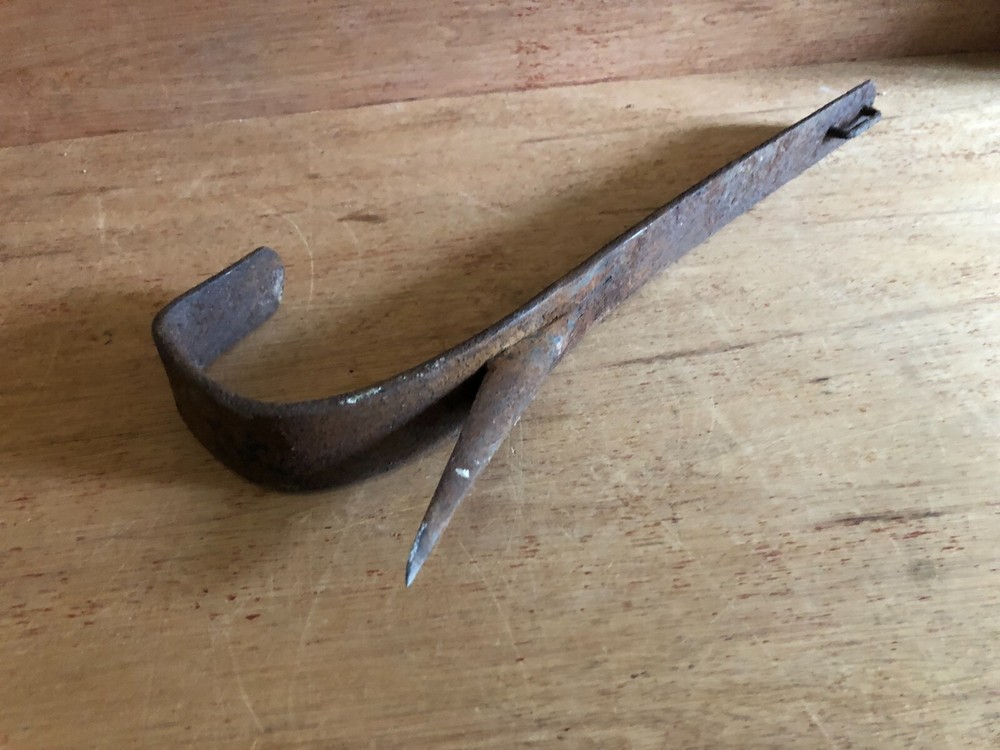 Lineman Pole Tree Climbing Spike Tool Vintage 16" Replacement Single Gaff Spur