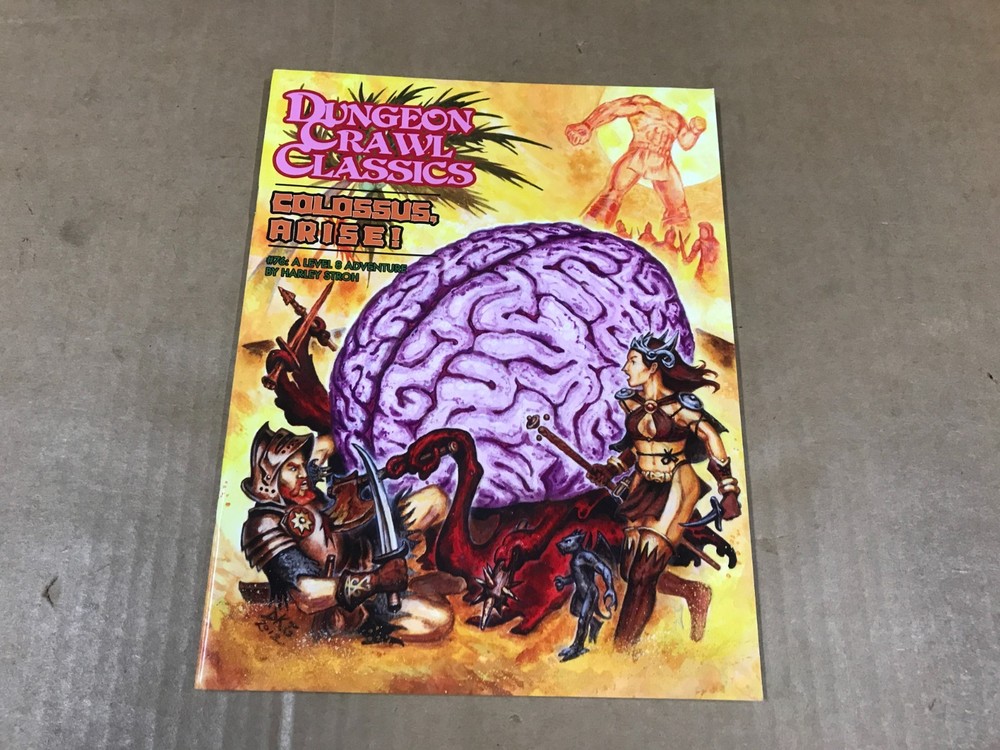 Dungeon Crawl Classics - Colossus, Arise! - A Level 8 Adventure