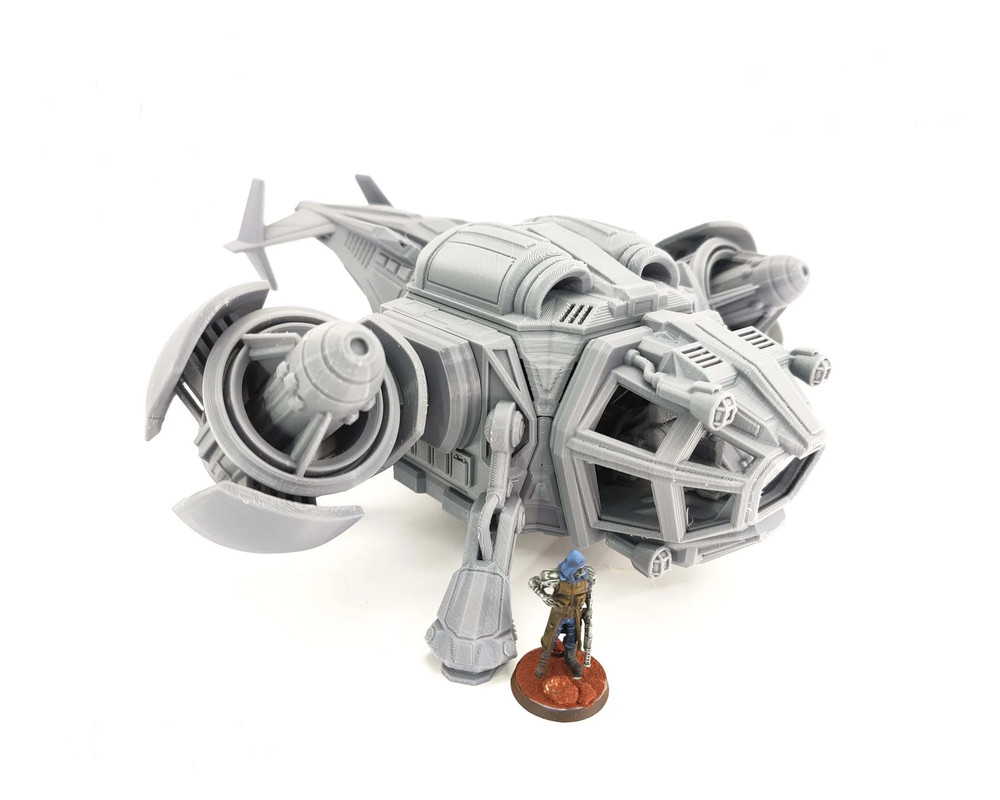 Dragons Rest Grasshopper Drone Ship Tabletop Wargame Terrain