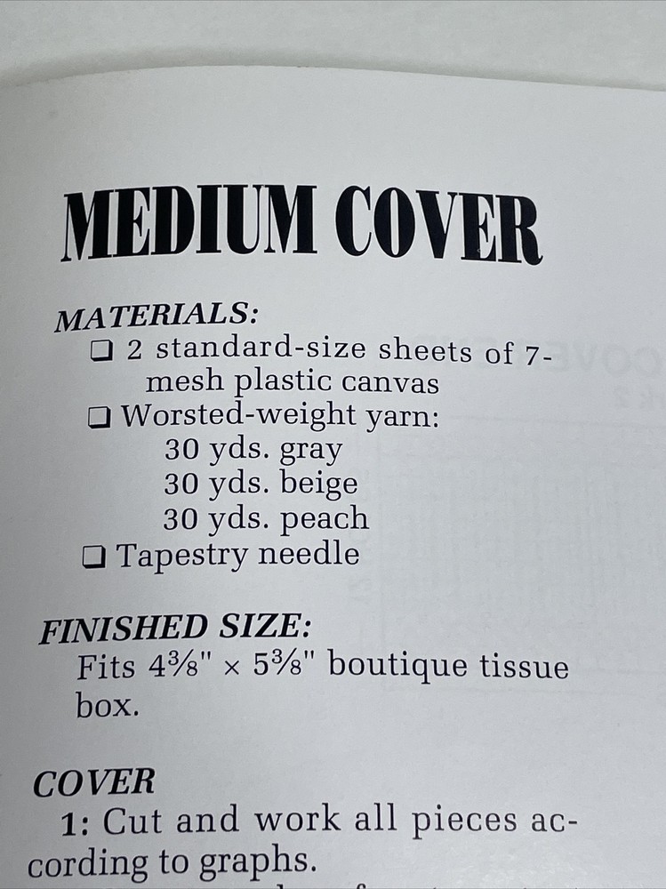 Aztec Tissue Covers 3 Sizes Annie's Plastic Canvas Pattern