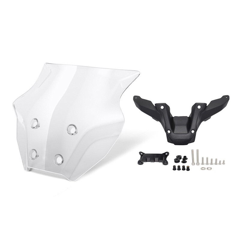 For Yamaha MT-09 2024 Motorcycle Windshield Windshield Black Bracket