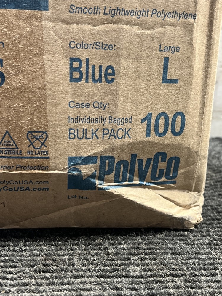 Polyco 10510 Polywear Gown ,L, Pk100