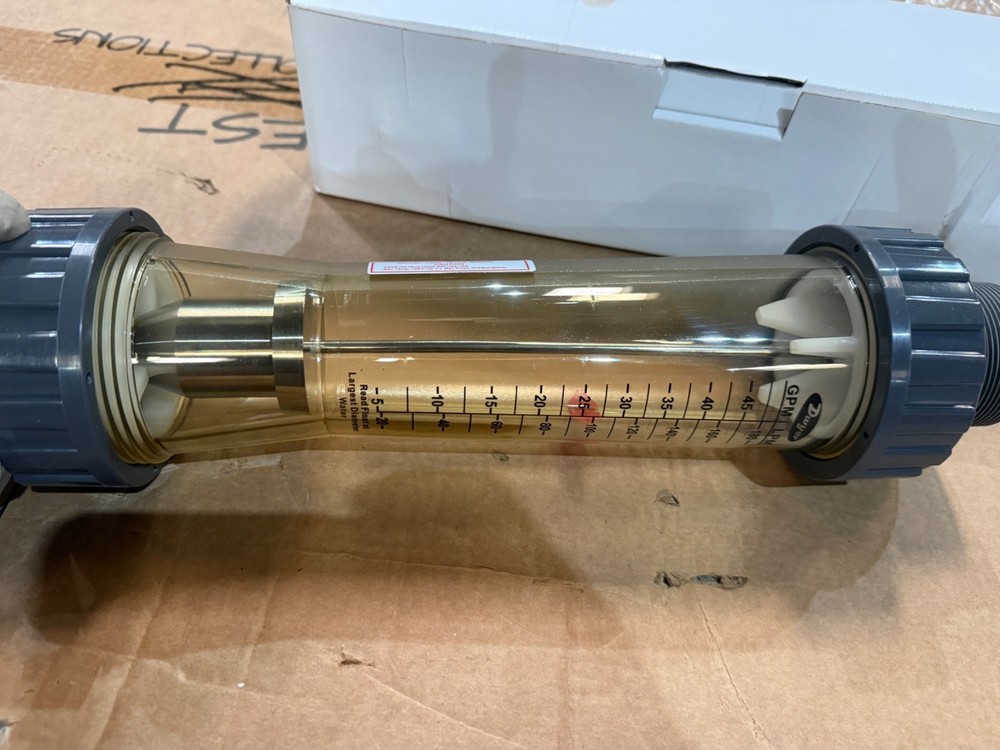 DWYER INSTRUMENTS Polycarbonate Flowmeter LFMF-16-I2