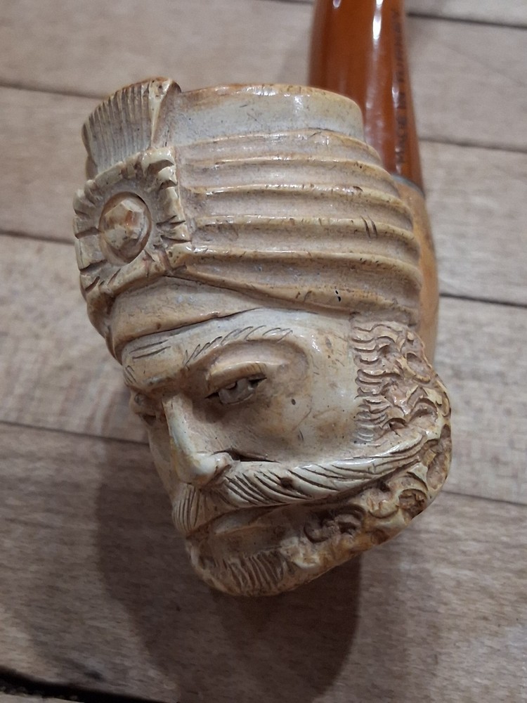 Vintage Turkish Sultan Meerschaum Pipe