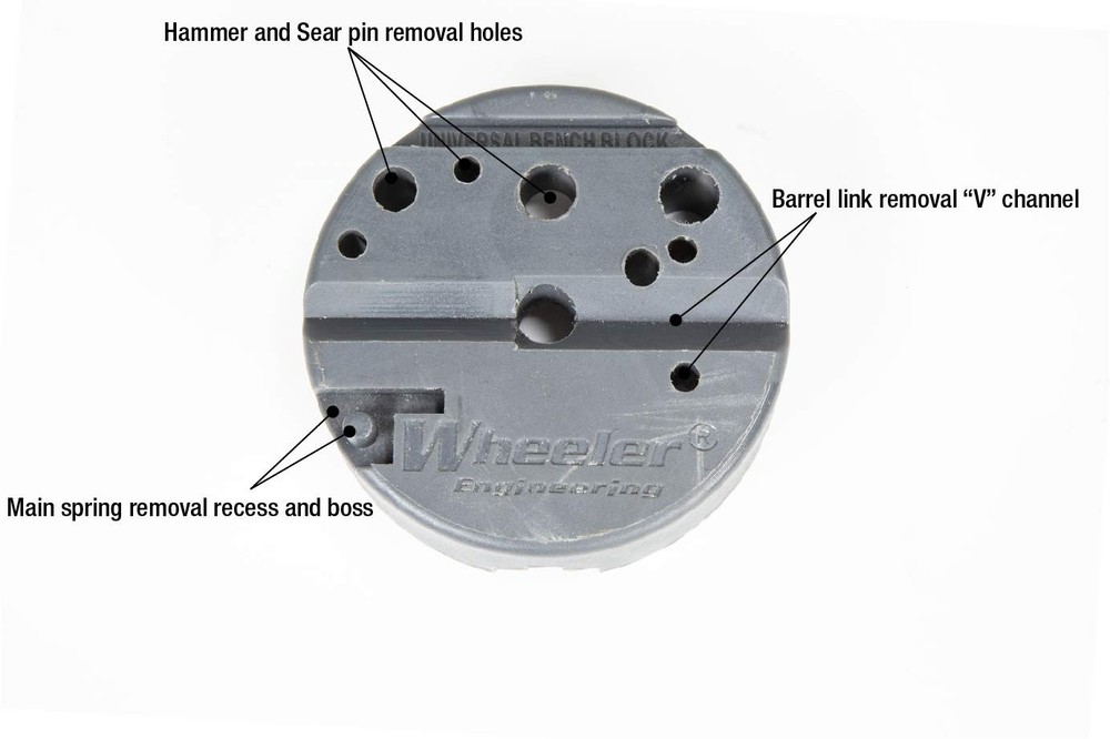 Wheeler Universal Bench Block with Non-Marring UNITS, Original Version