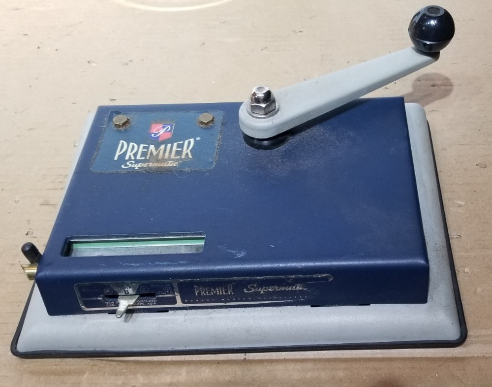 PREMIER Supermatic Cigarette Injector Rolling Machine