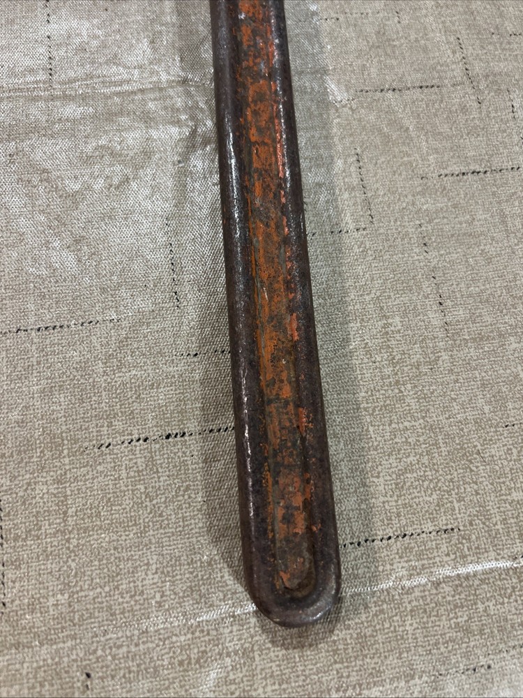 VTG Huge 18” Pipe Wrench Orange Handle #18